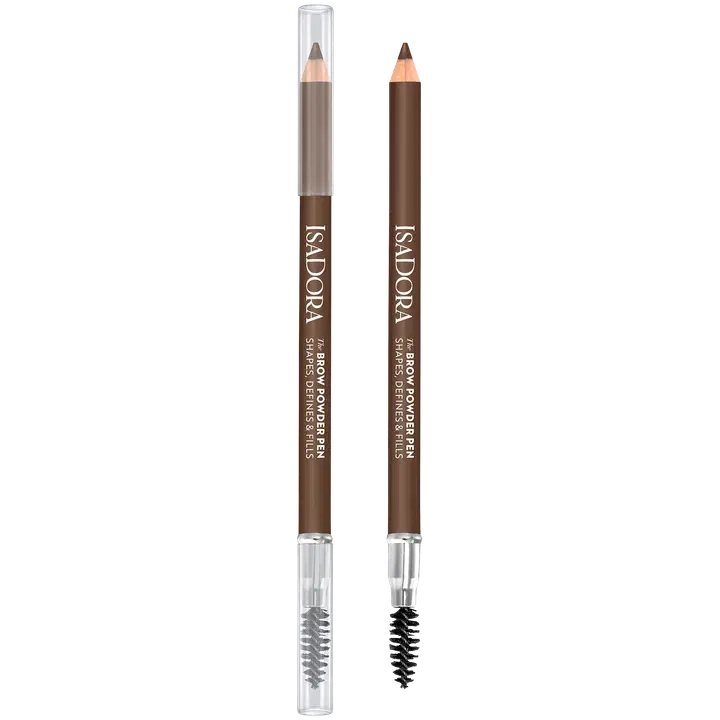 Kulmupliiats Isadora Medium Brown 03