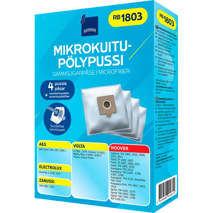 Tolmukott RB1803 4 tk