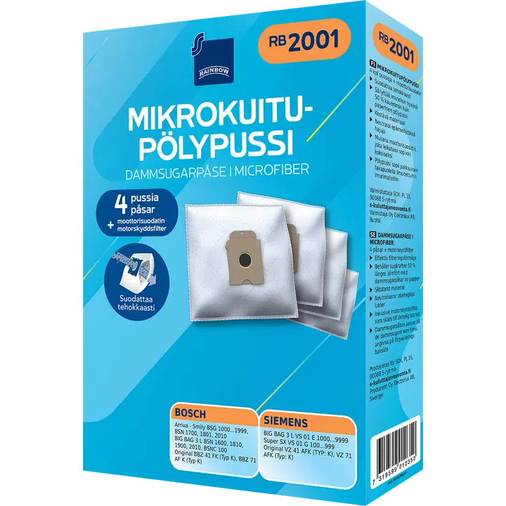 Tolmukott RB2001 4 tk