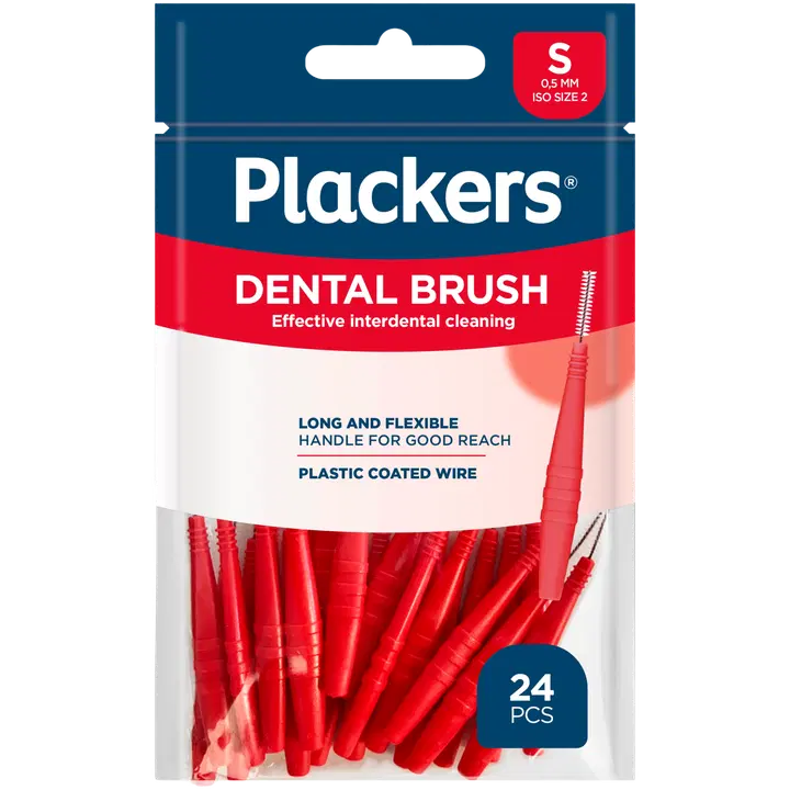Plackers hambavahepuhasti 0.5mm 24tk