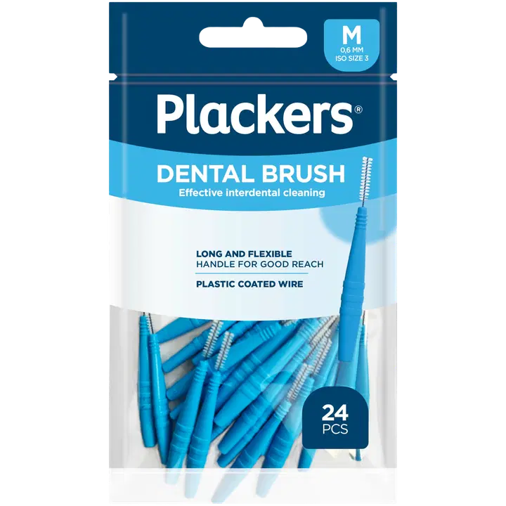 Plackers hambavahepuhasti 0.6mm 24tk