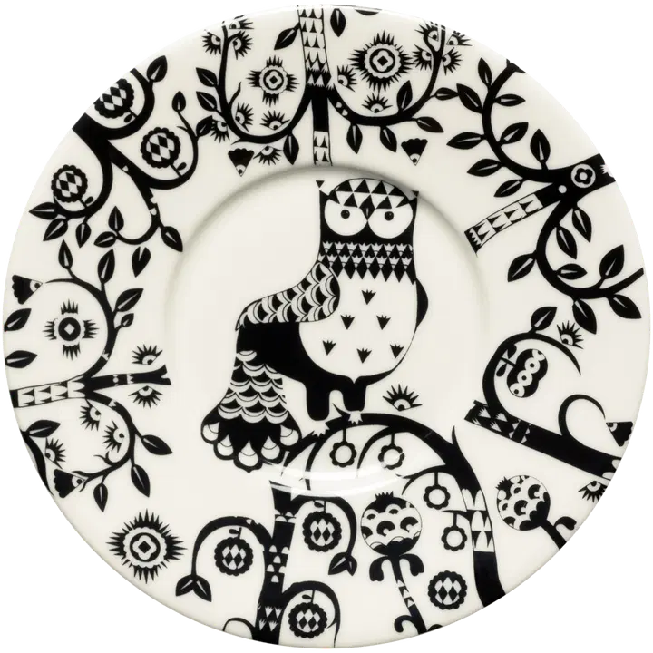 Taldrik Taika 15 cm, must