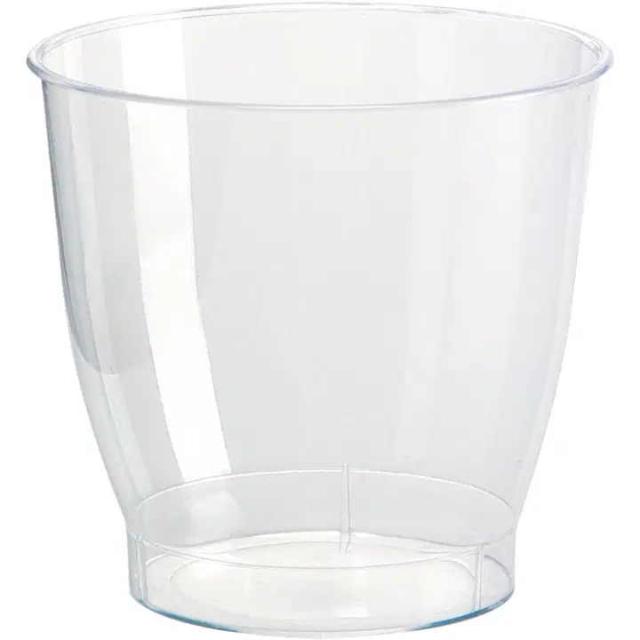 Duni shotiklaas läbipaistev 6,5cl 15tk