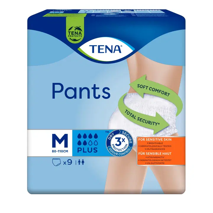 TENA Pants Plus Medium inkontinents imavad püksid 9 tk