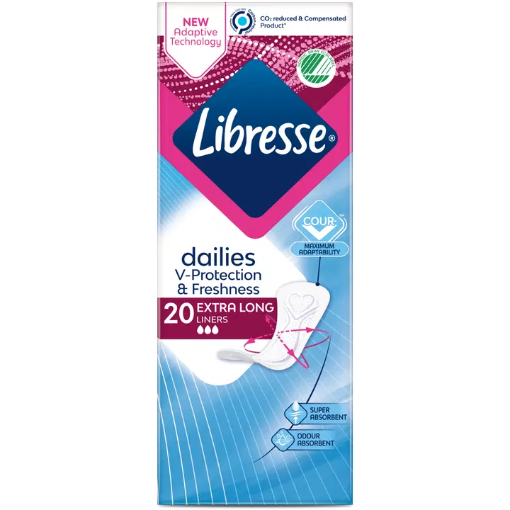 Libresse pesukaitse Extra Long 20tk