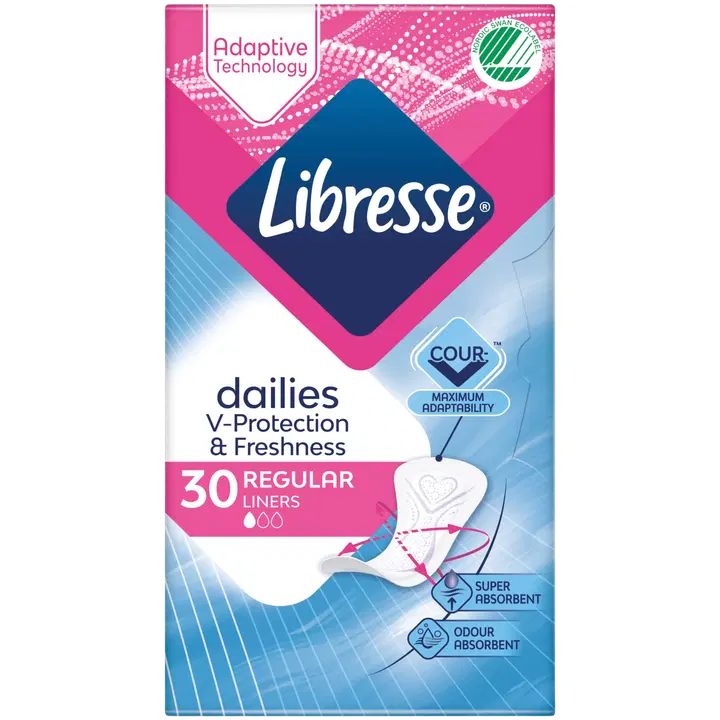 Libresse Normal pesukaitse 30tk