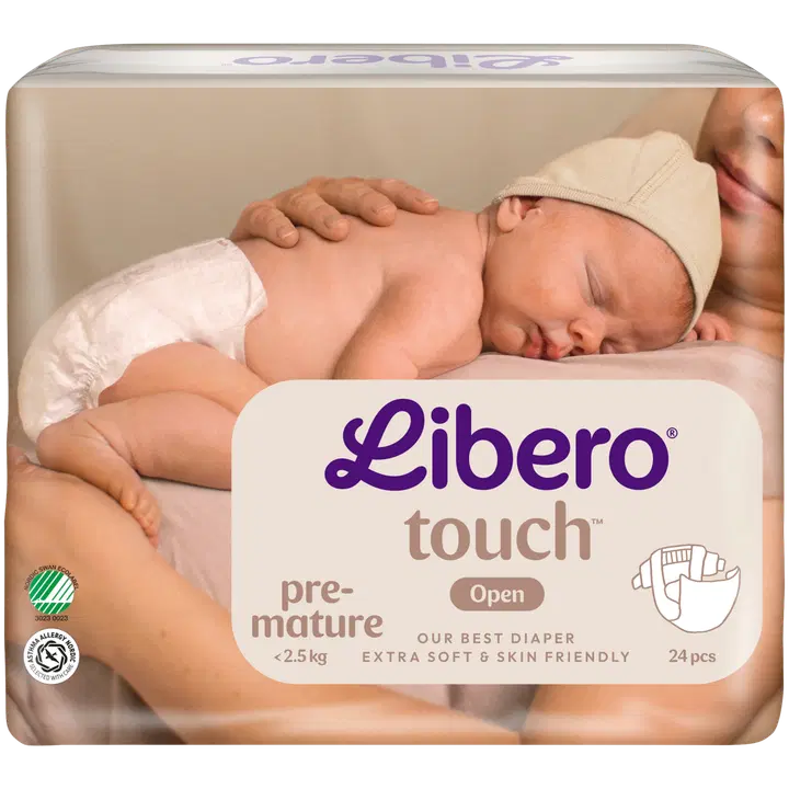 Libero Touch enneaegsetele beebidele 24tk alla 2kg