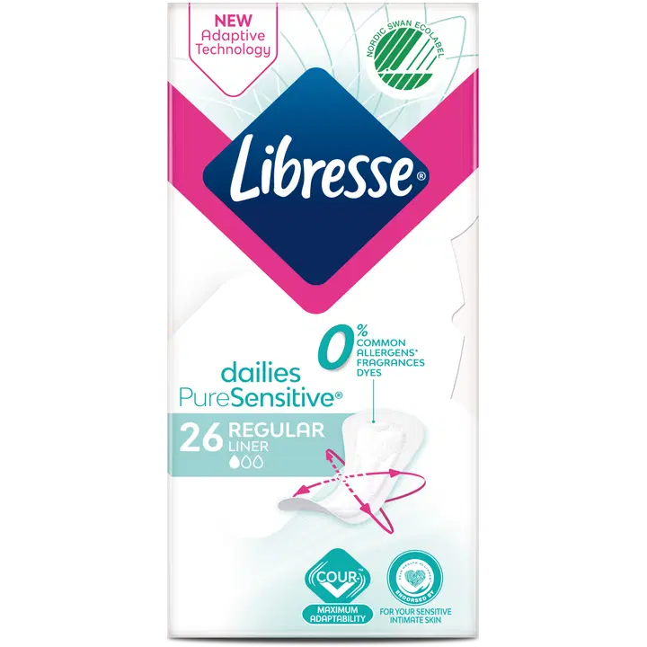Libresse Normal Puresens pesukaitse 26tk