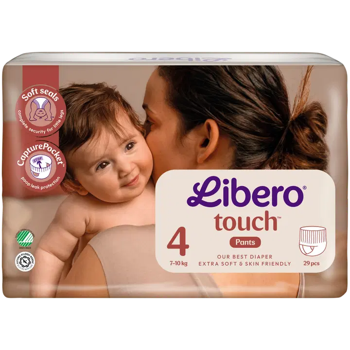 Libero Touch püksmähkmed S4 29tk 7-10 kg