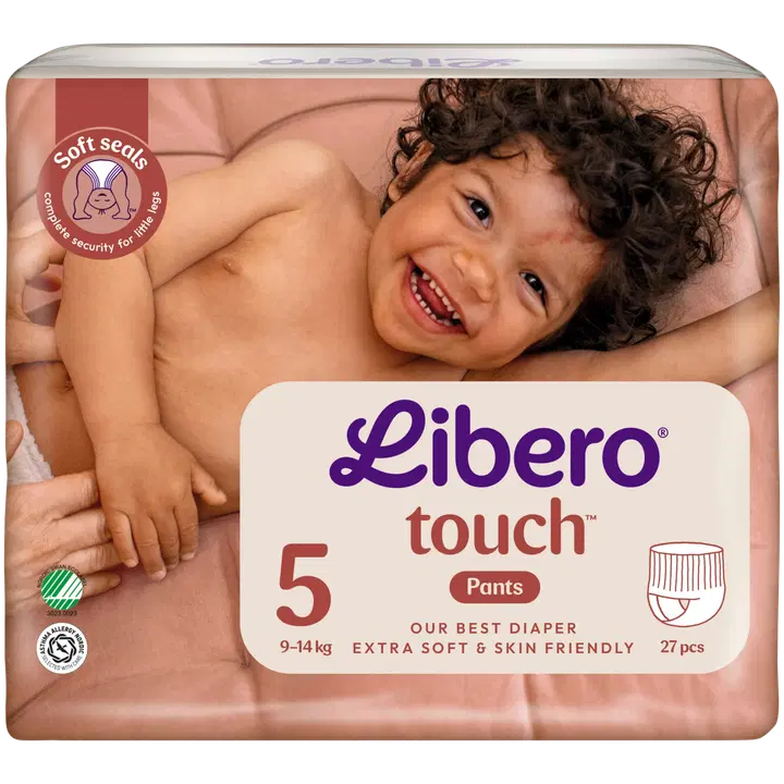 Libero Touch püksmähkmed S5 27tk 9-14 kg
