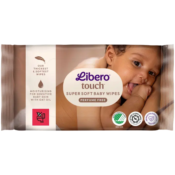LIBERO Touch Super Soft niisked salvrätikud 18 tk
