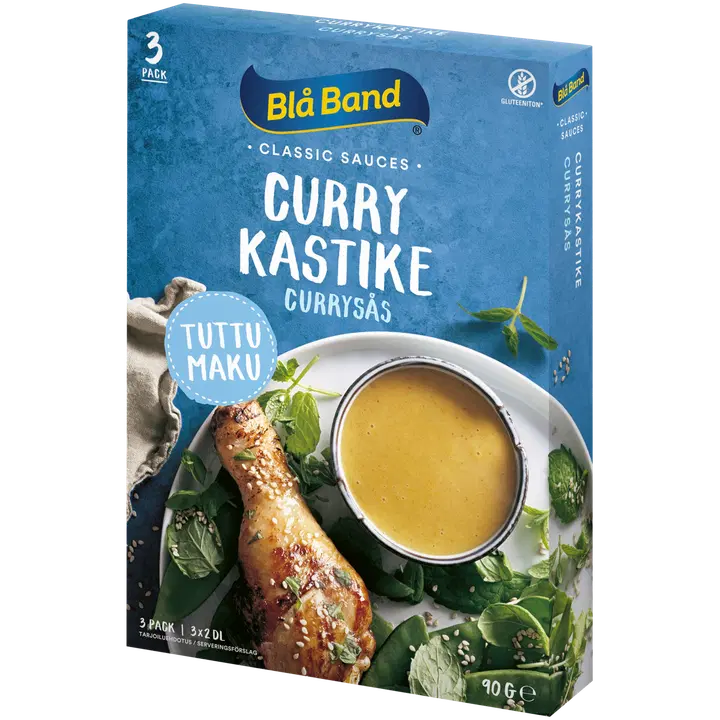 Blå Band, gluteenivaba ja väikese laktoosisisaldusega karrikastme koostisained, 3 × 30 g