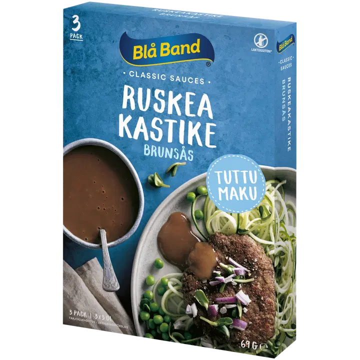 Blå Band, laktoosivaba pruuni kastme koostisained, 3 × 23 g