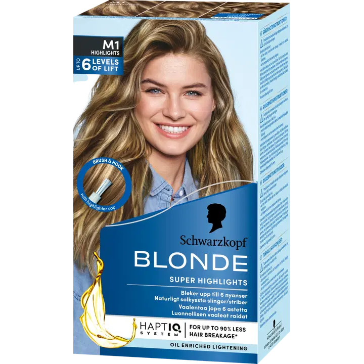 Schwarzkopf triibutaja Blonde M1 super highlights