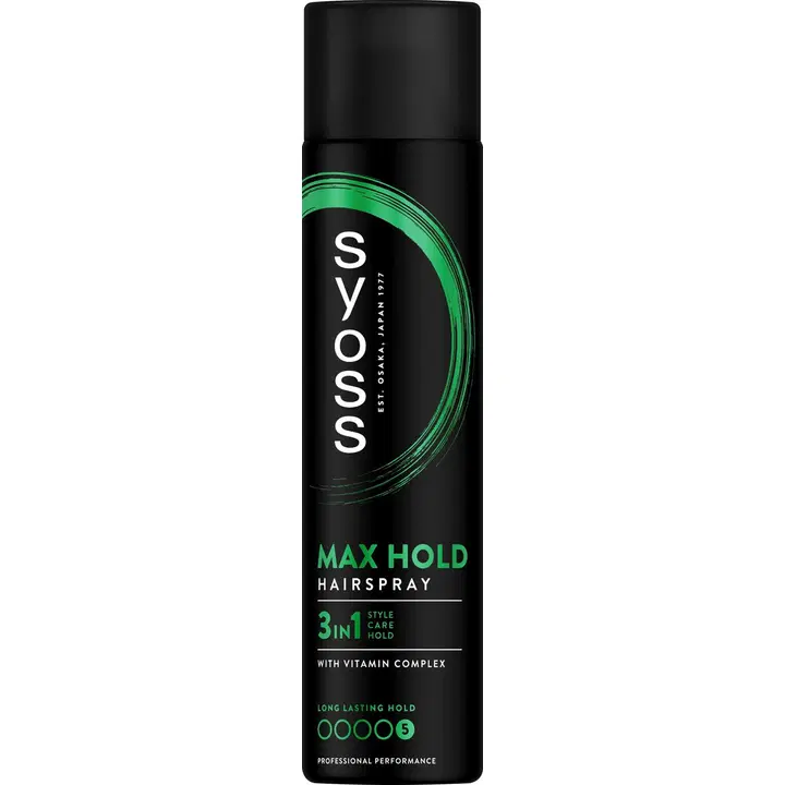 Syoss juukselakk Max Hold 3in1 5 400ml