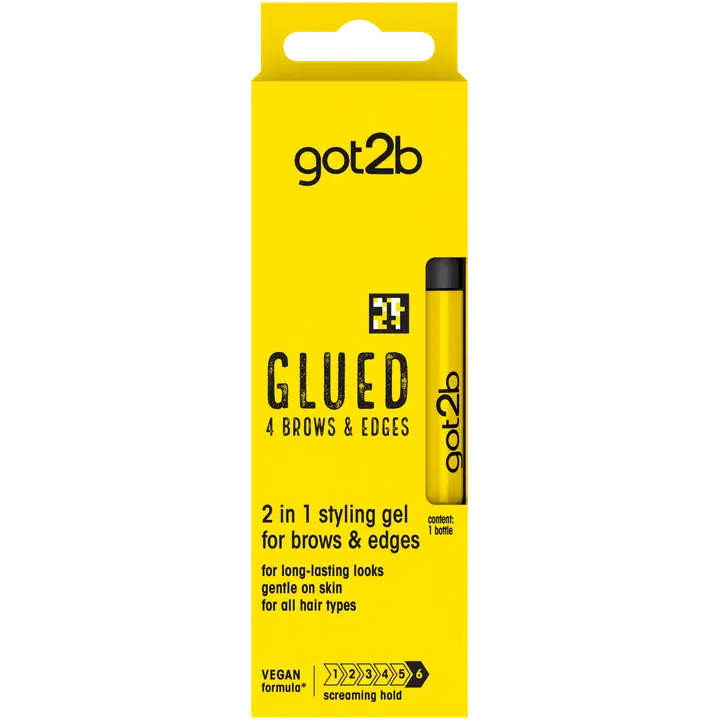 Juuksegeel Got2b Glued kulmudele ja lahtistele juustele 16ml