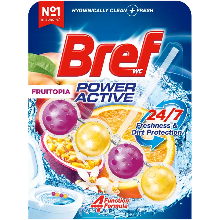 WC-värskendaja Bref Power Active Fruitopia 50g