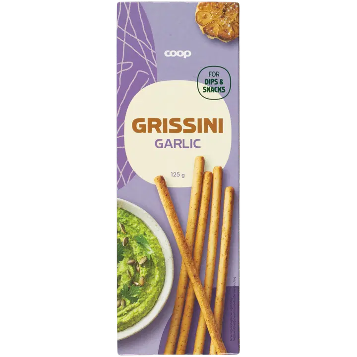 Coop grissinid küüslaugu 125g