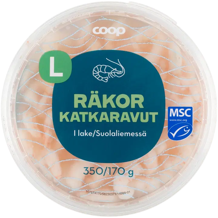 Coop Suured Hiidkrevetid Kastmes 350/170