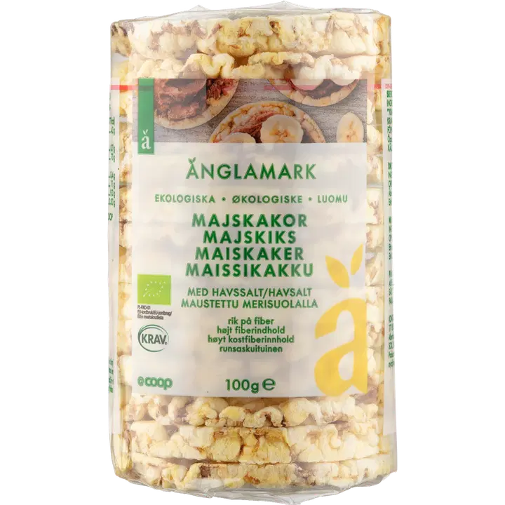 Änglamark meresoolaga maitsestatud mahemaisivahvlid 100 g