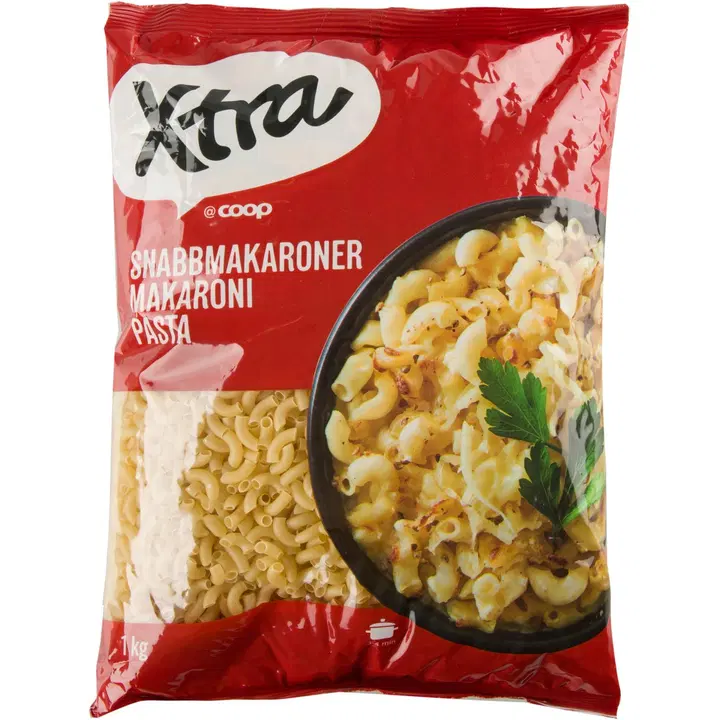 Xtra pasta sarveke 1 kg