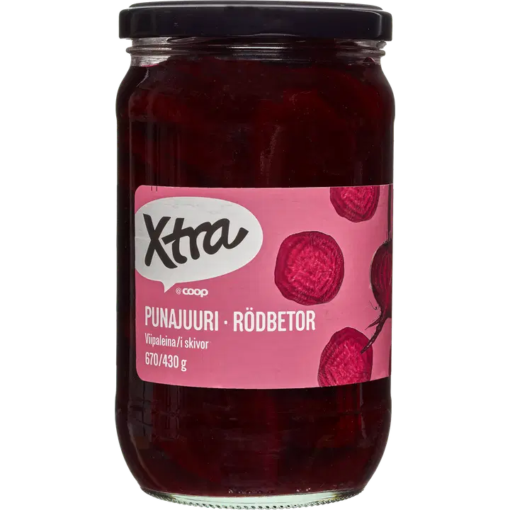 Xtra viilutatud punapeet 670/430 g