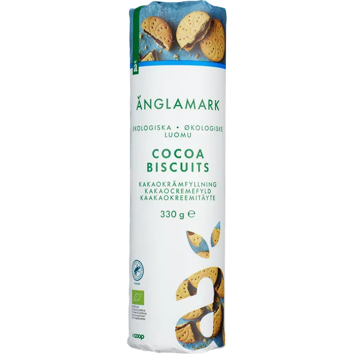 Änglamark cocoa biscuits kakaokreemitäidisega maheküpsised 330 g
