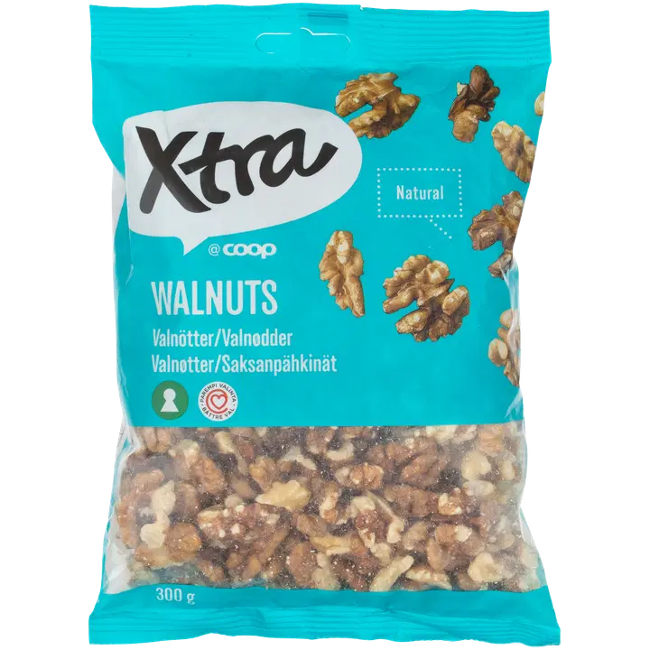 Xtra kreeka pähklid, naturaalsed 300g