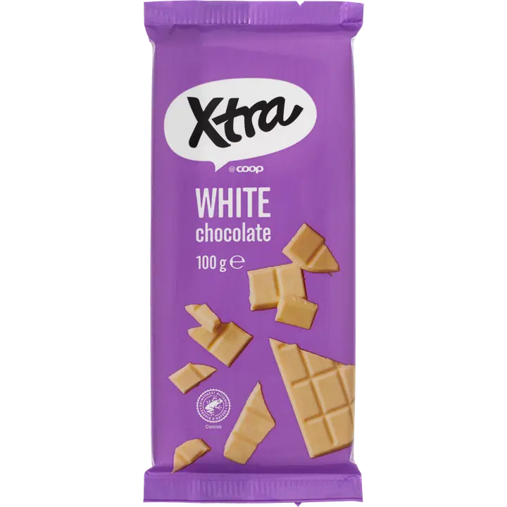 X-tra krõbe valge šokolaad 100 g