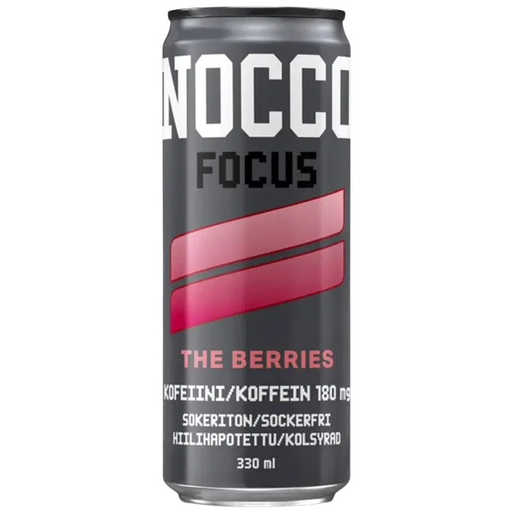 NOCCO FOCUS marjamaitseline energiajook 330ml