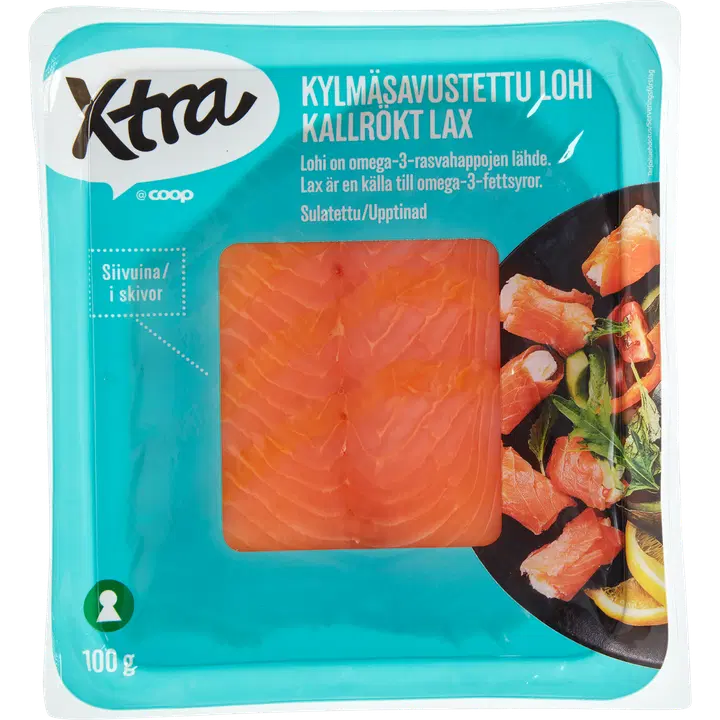 Xtra Viilutatud Külmsuitsulõhe 100G