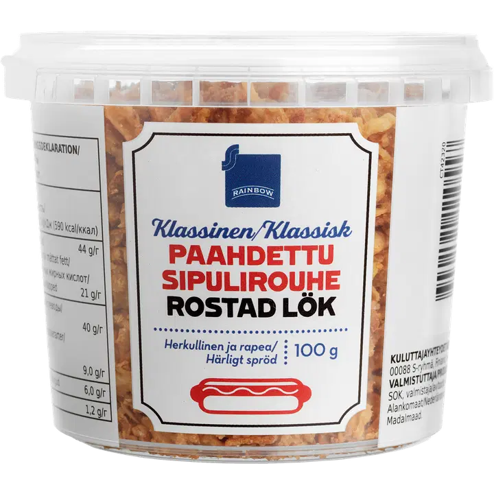Rainbow praetud sibulad 100 g