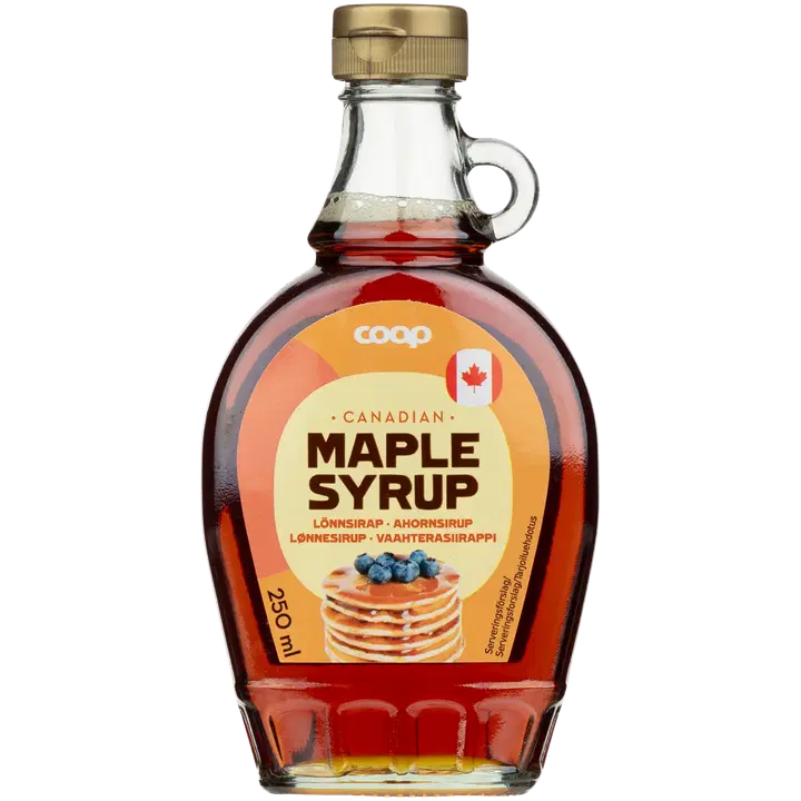 Coop vahtrasiirup 250 ml