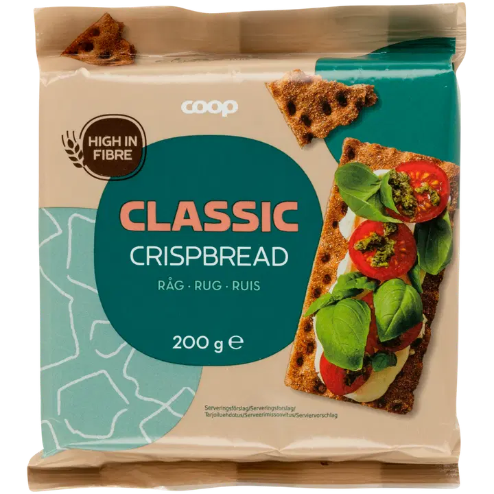 Coop täisterarukkist näkileib 200 g