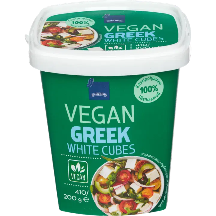 Rainbow vegan salati kuubikud, 200 g