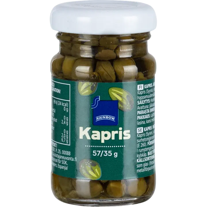 Rainbow kapparid 57 g