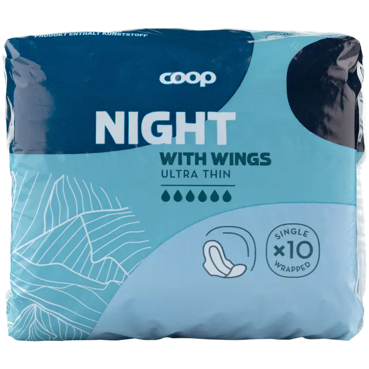Coop õhuke hügieeniside night 10tk