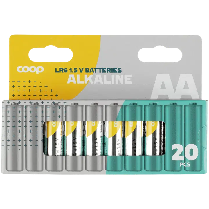 Coop leelispatarei aa/lr6 20tk