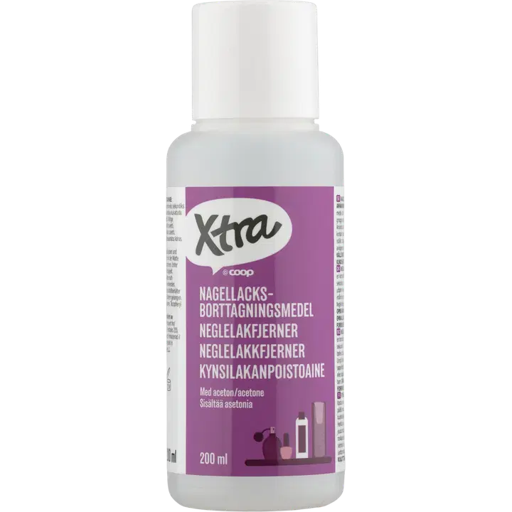 Xtra küünelakieemaldaja atsetooniga 200ml
