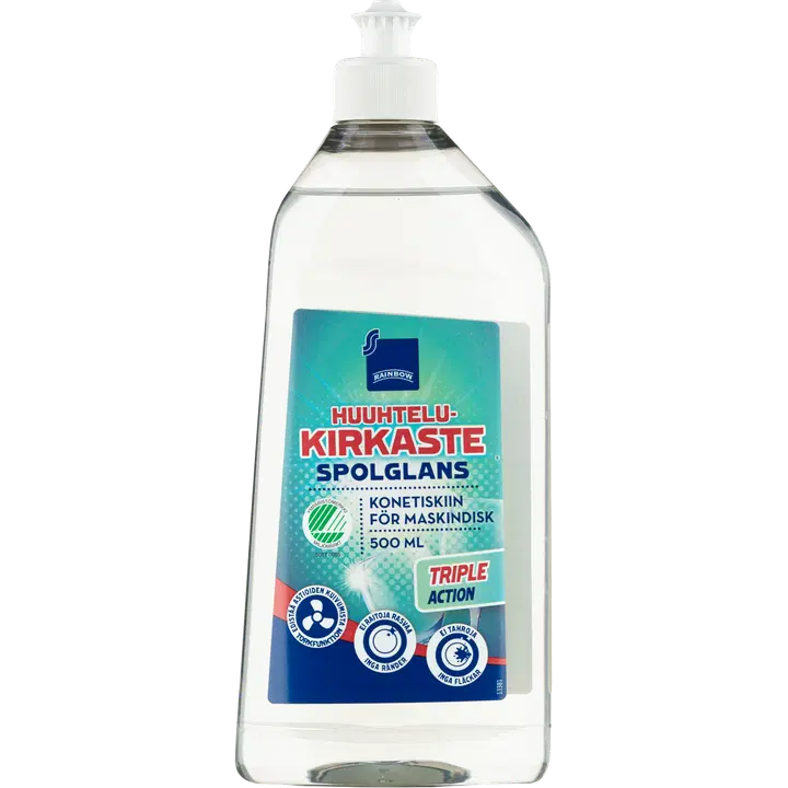 Rainbow nõudepesumasina loputusvahend 500 ml