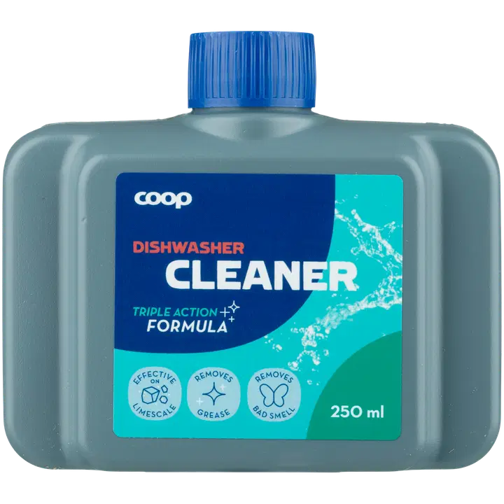Nõudepesumasina puhastusvahend Coop 250ml
