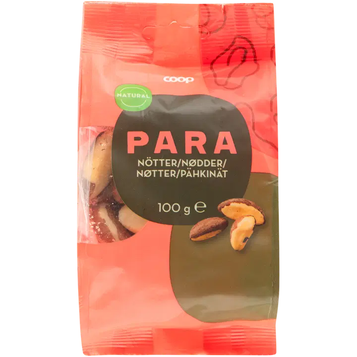 Coop Brazil nuts, medium, natural 100g