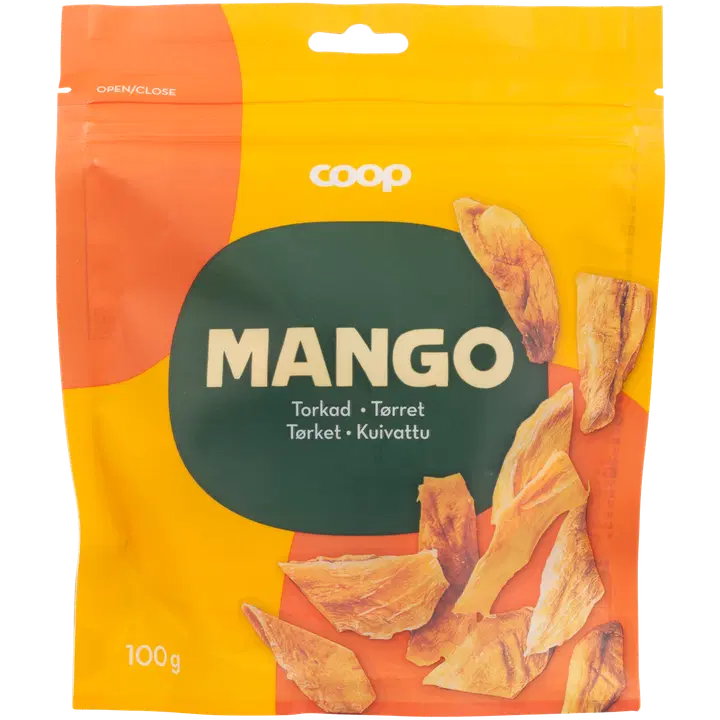 Coop kuivatatud mango 100g
