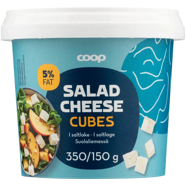 Coop salatijuustukuubikud, 150g