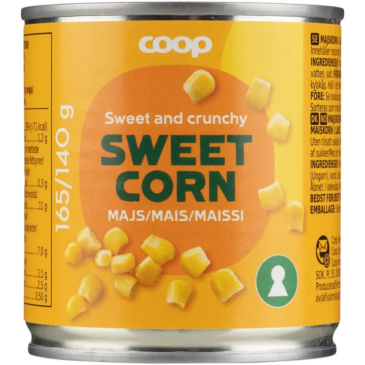 Coop magus mais 165/140 g