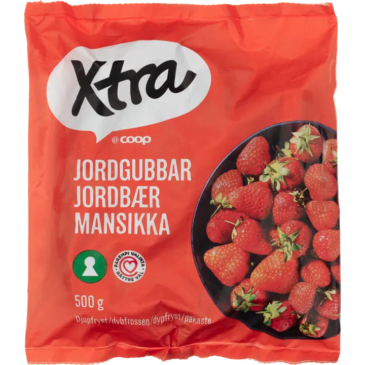 Xtra Maasikad sügavkülmutatud 500 g