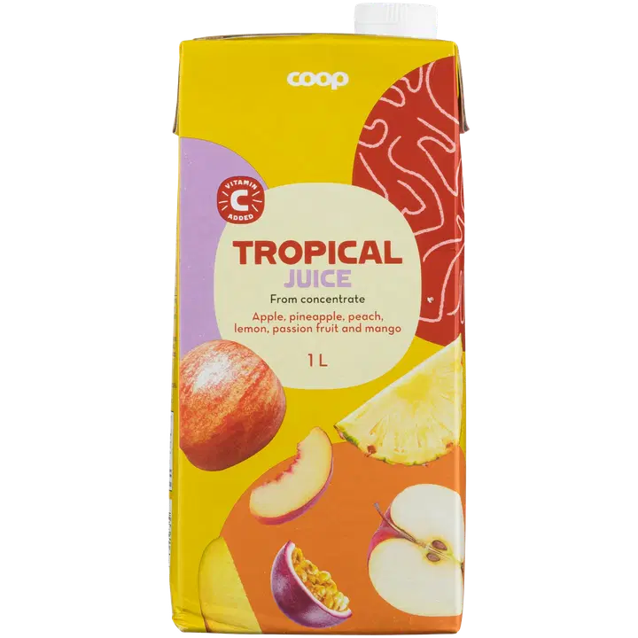 Coop troopiline puuviljamahl 1 l