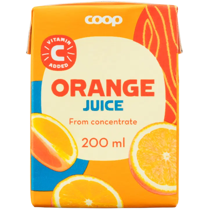 COOP apelsini täismahl 0,2L