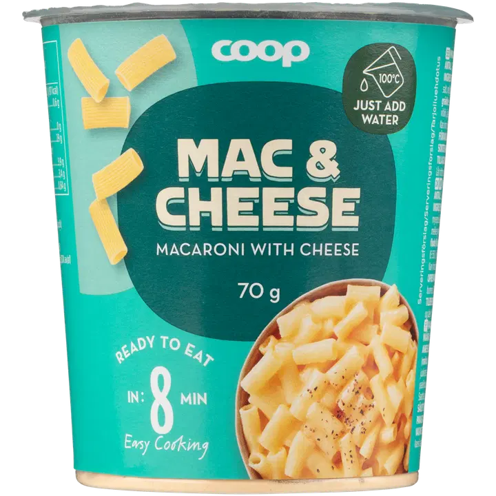 Coop makaronid juustuga 70 g