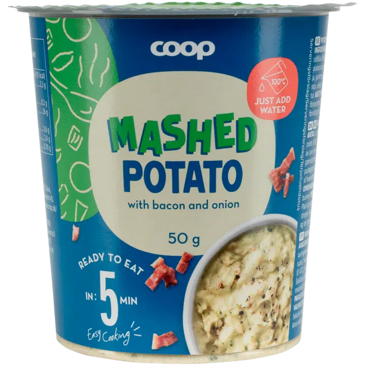 Coop kartulipüree peekoni ja sibulaga 50 g